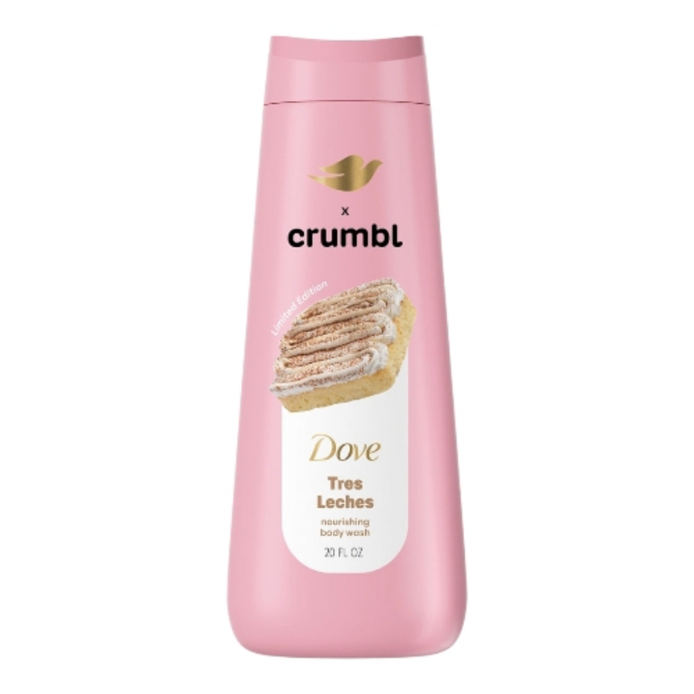 Dove x Crumbl  Limited Edition Tres Leches Body Wash